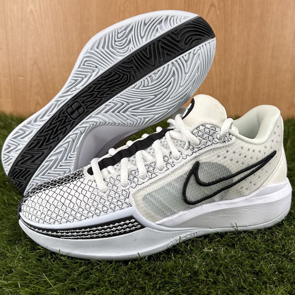 Nike Sabrina 1 Magnetic White Basketball Shoes FQ3381-103 Women's Sz 5.5